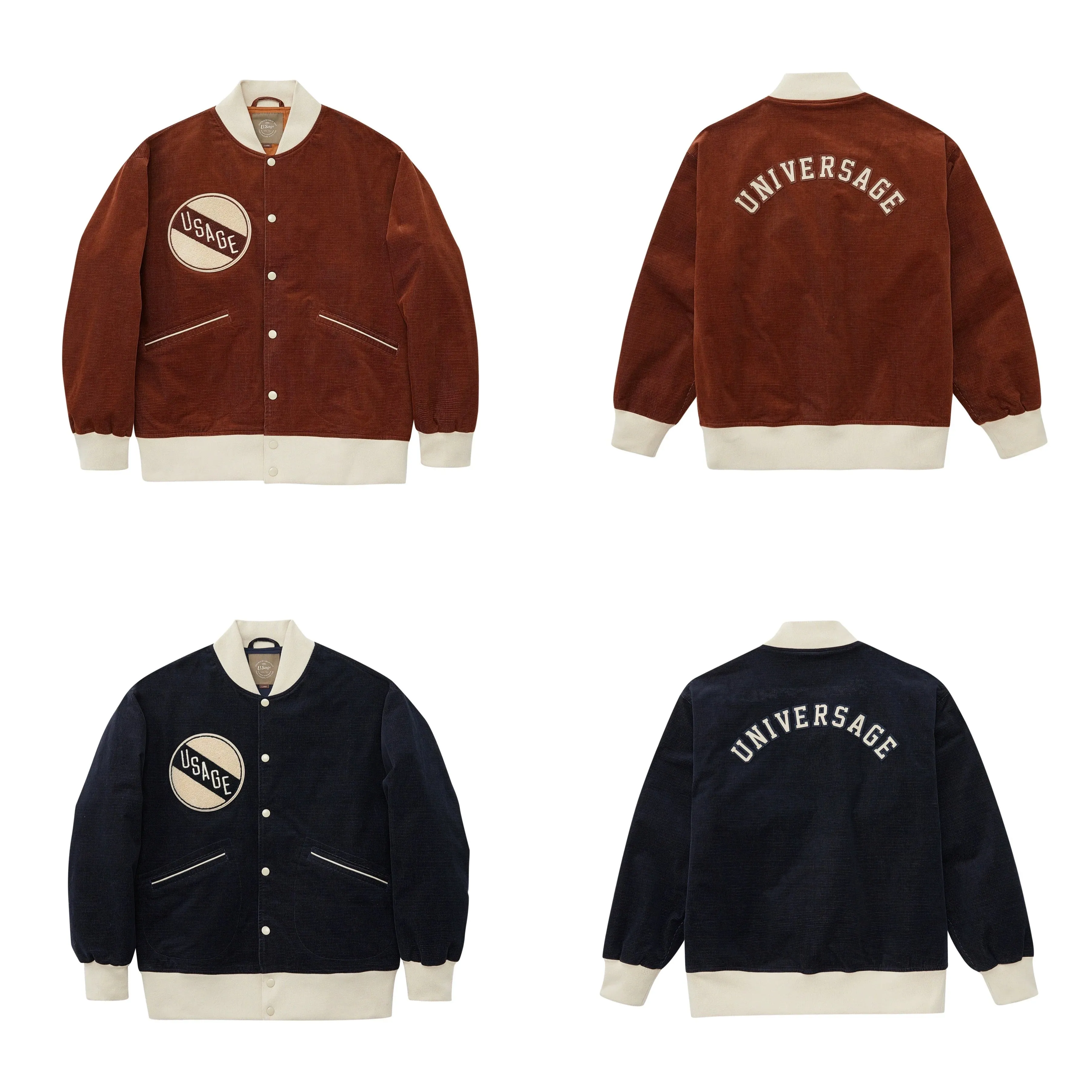 Corduroy Varsity Jacket