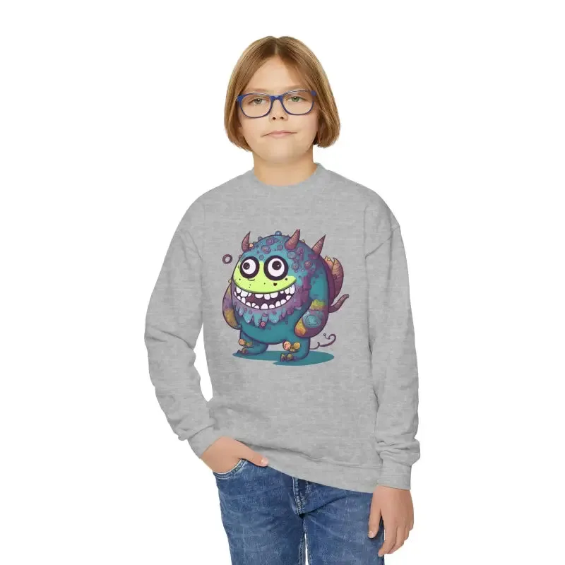Cozy Youth Crewneck Sweatshirt for Little Trendsetters