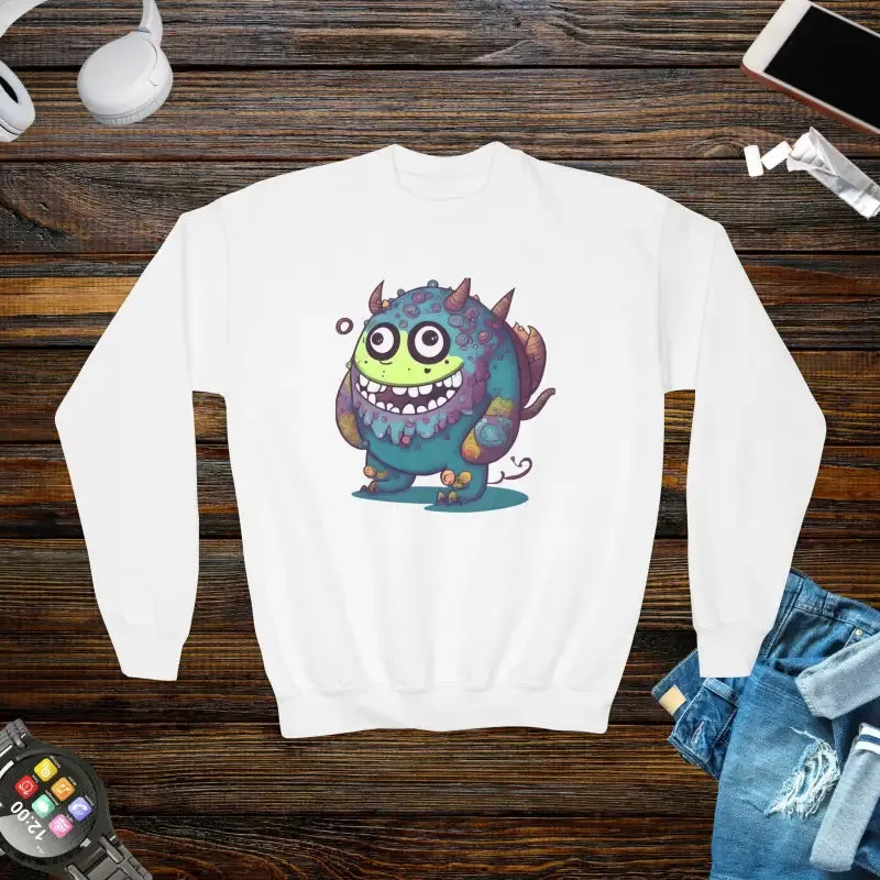 Cozy Youth Crewneck Sweatshirt for Little Trendsetters