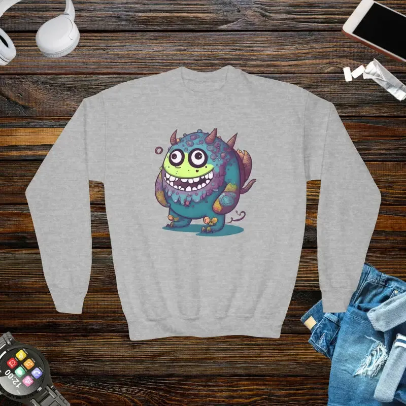 Cozy Youth Crewneck Sweatshirt for Little Trendsetters