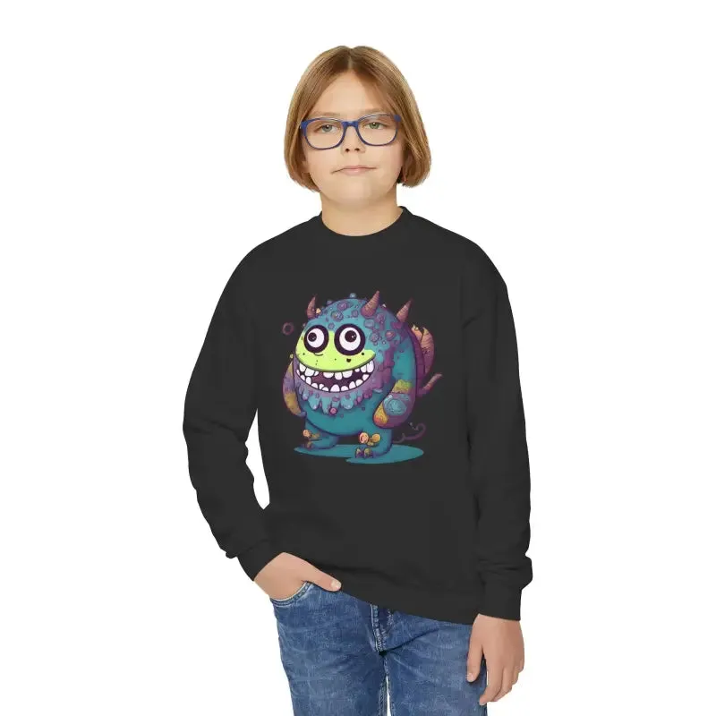 Cozy Youth Crewneck Sweatshirt for Little Trendsetters