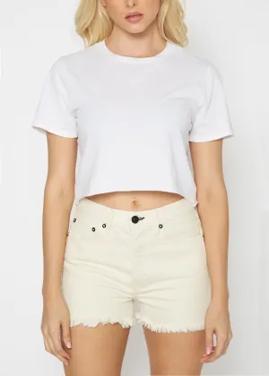 Cropped Loose Tee