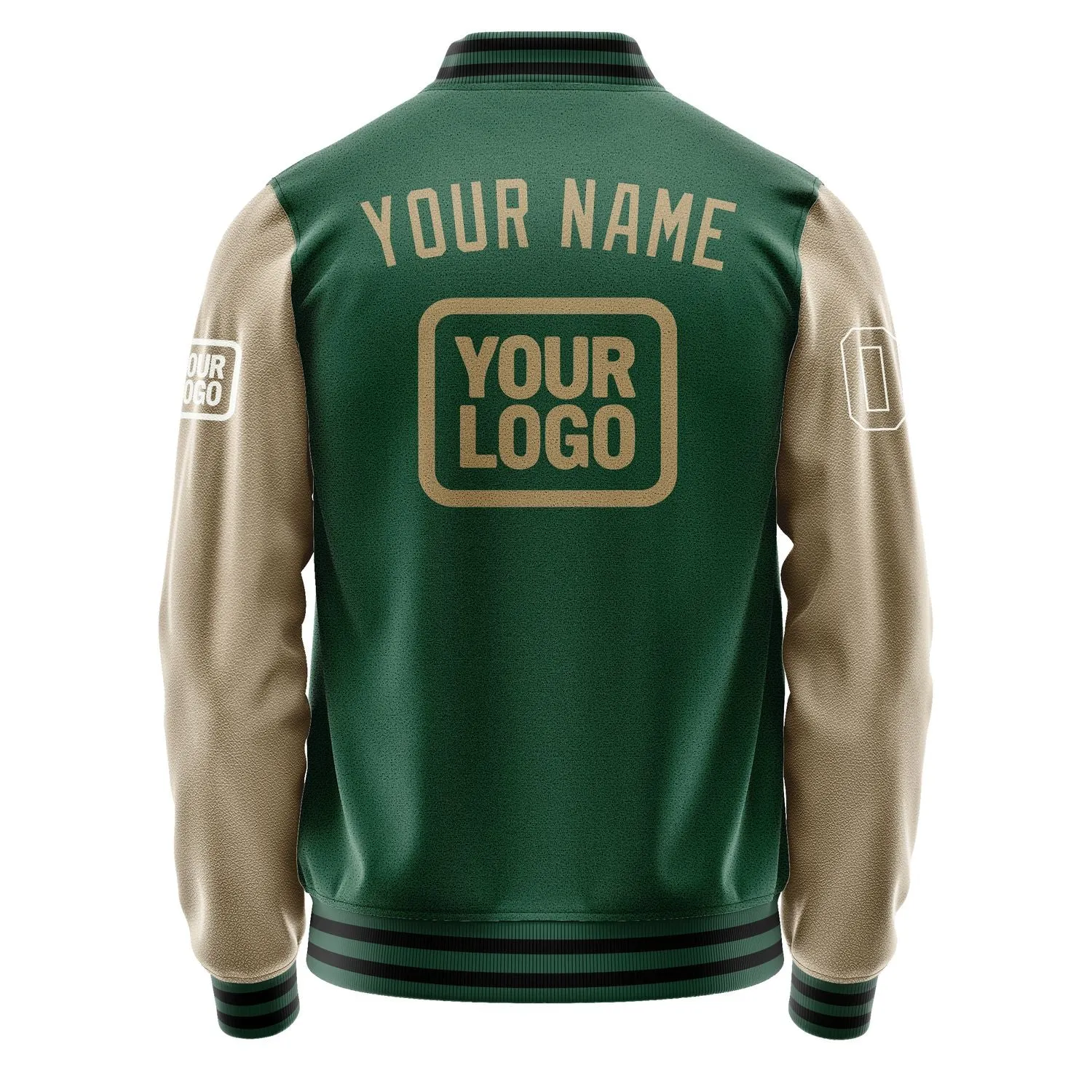Custom Green Light Khaki Jacket