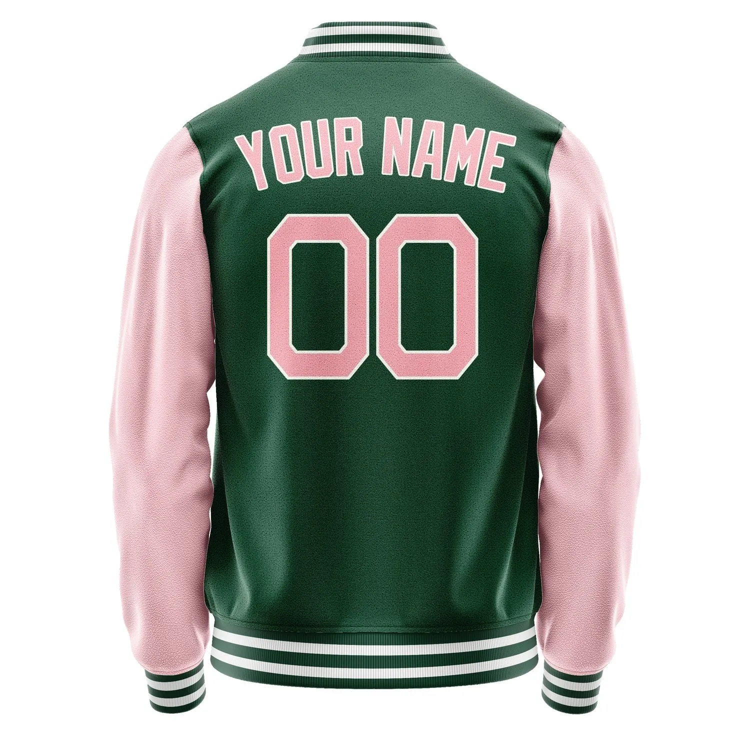 Custom Green Light Pink Jacket