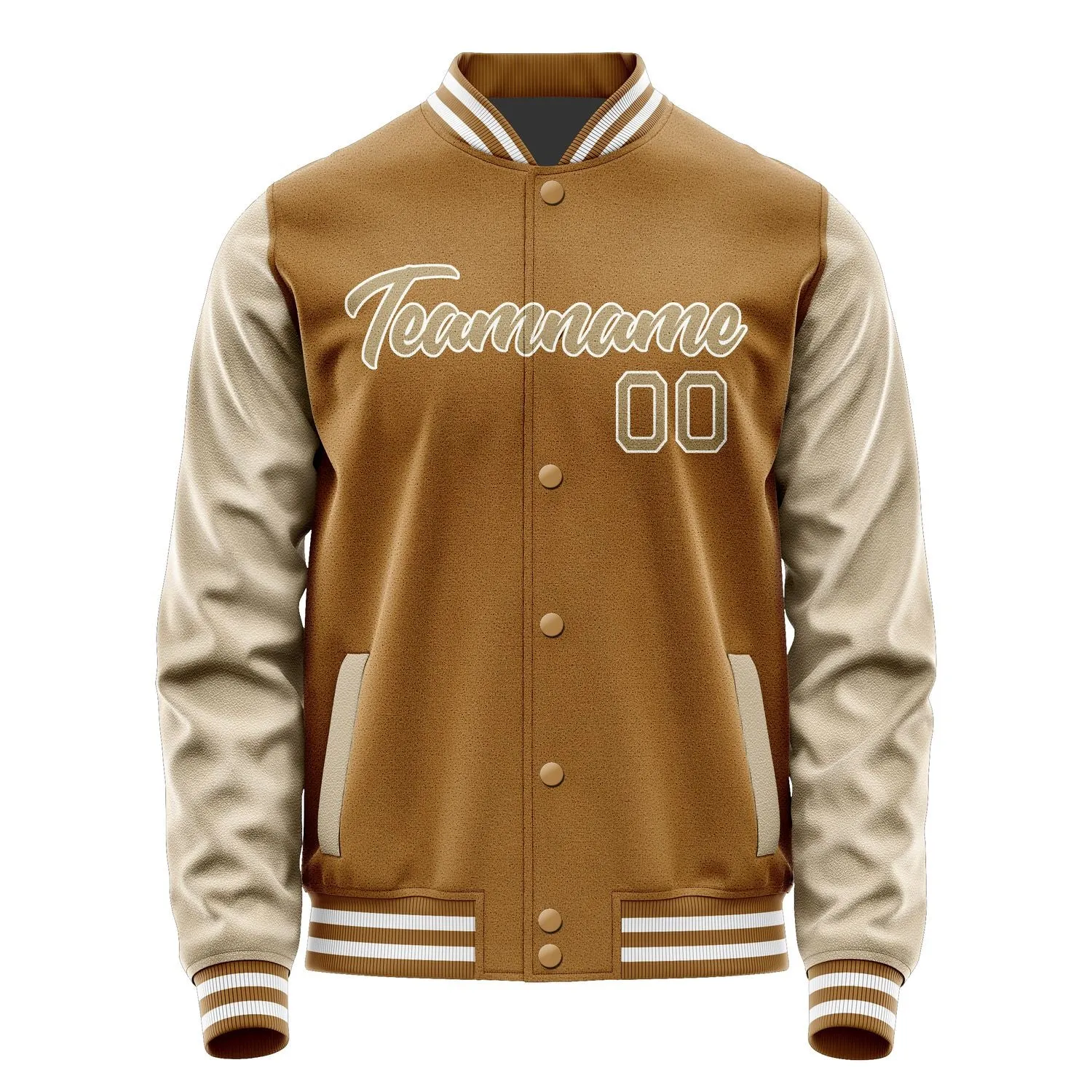 Custom Khaki Light Khaki Jacket