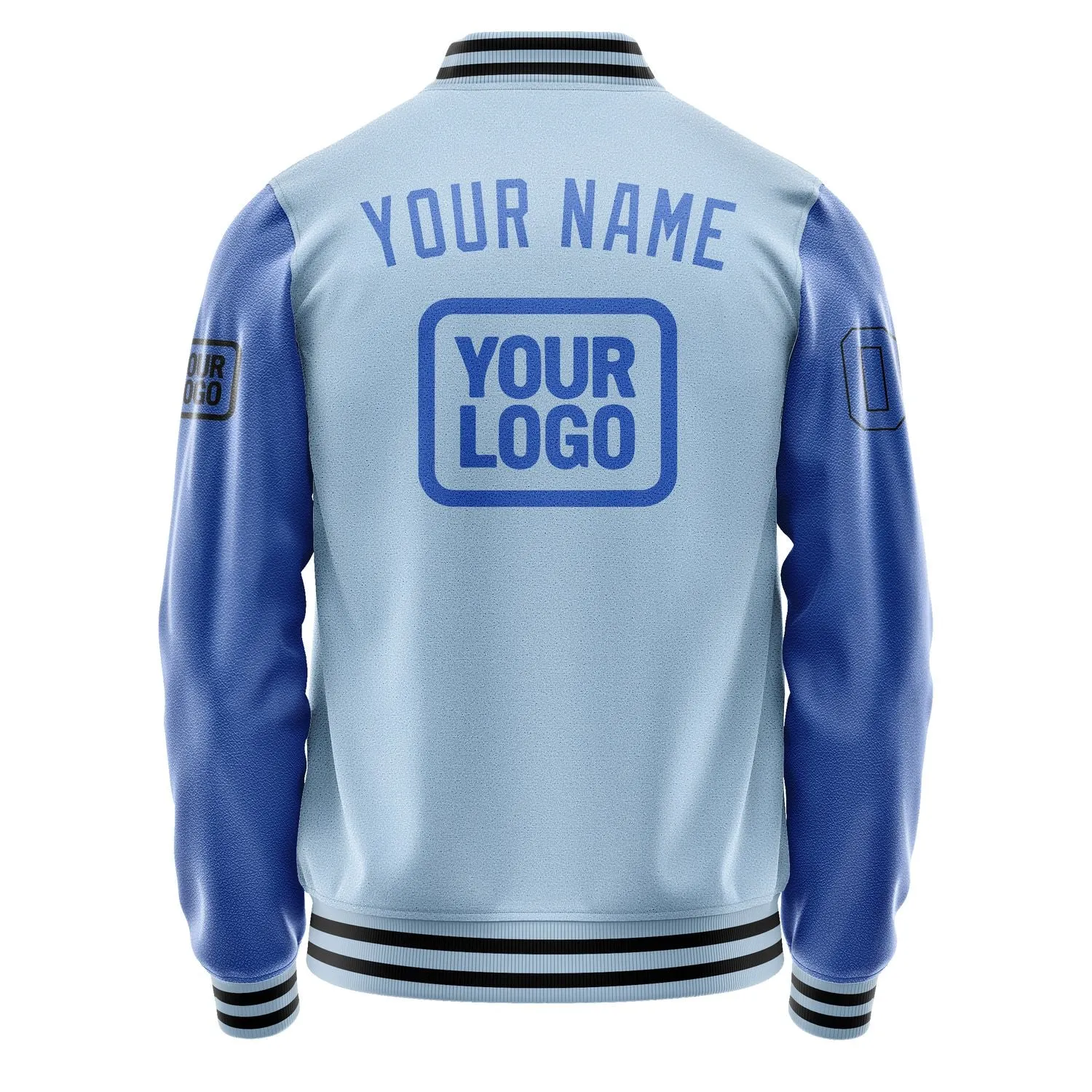 Custom Light Blue Sky Blue Jacket