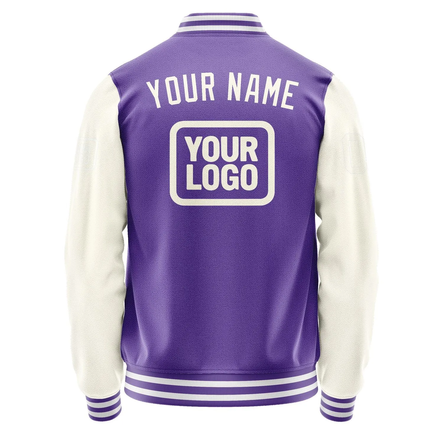 Custom Light Purple Cream Jacket
