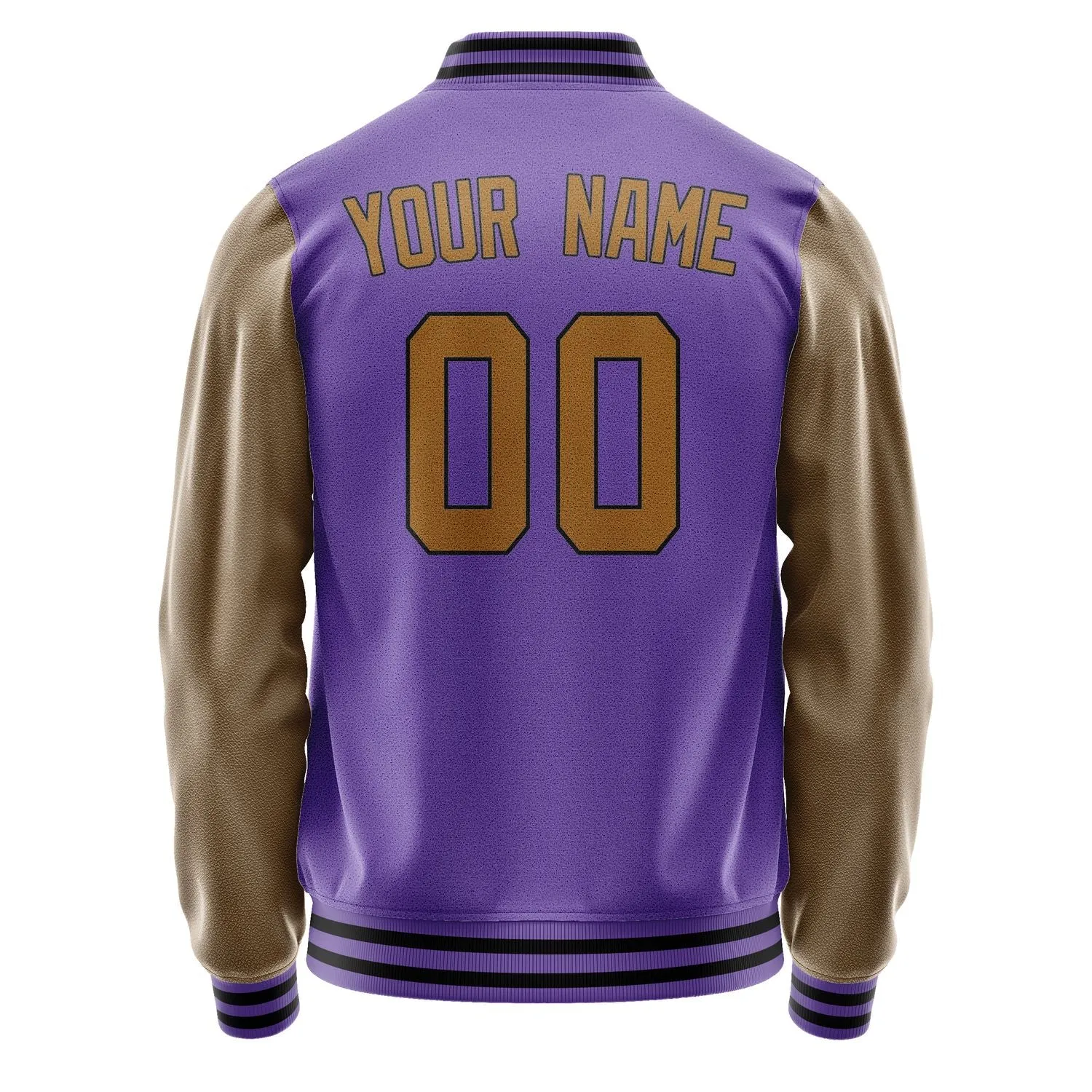 Custom Light Purple Khaki Jacket