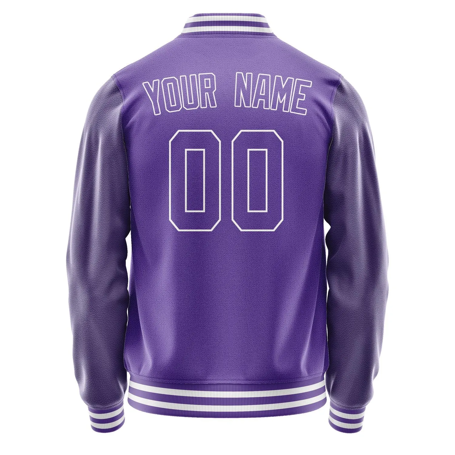 Custom Light Purple Light Purple Jacket