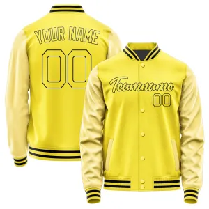 Custom Light Yellow Light Yellow Jacket