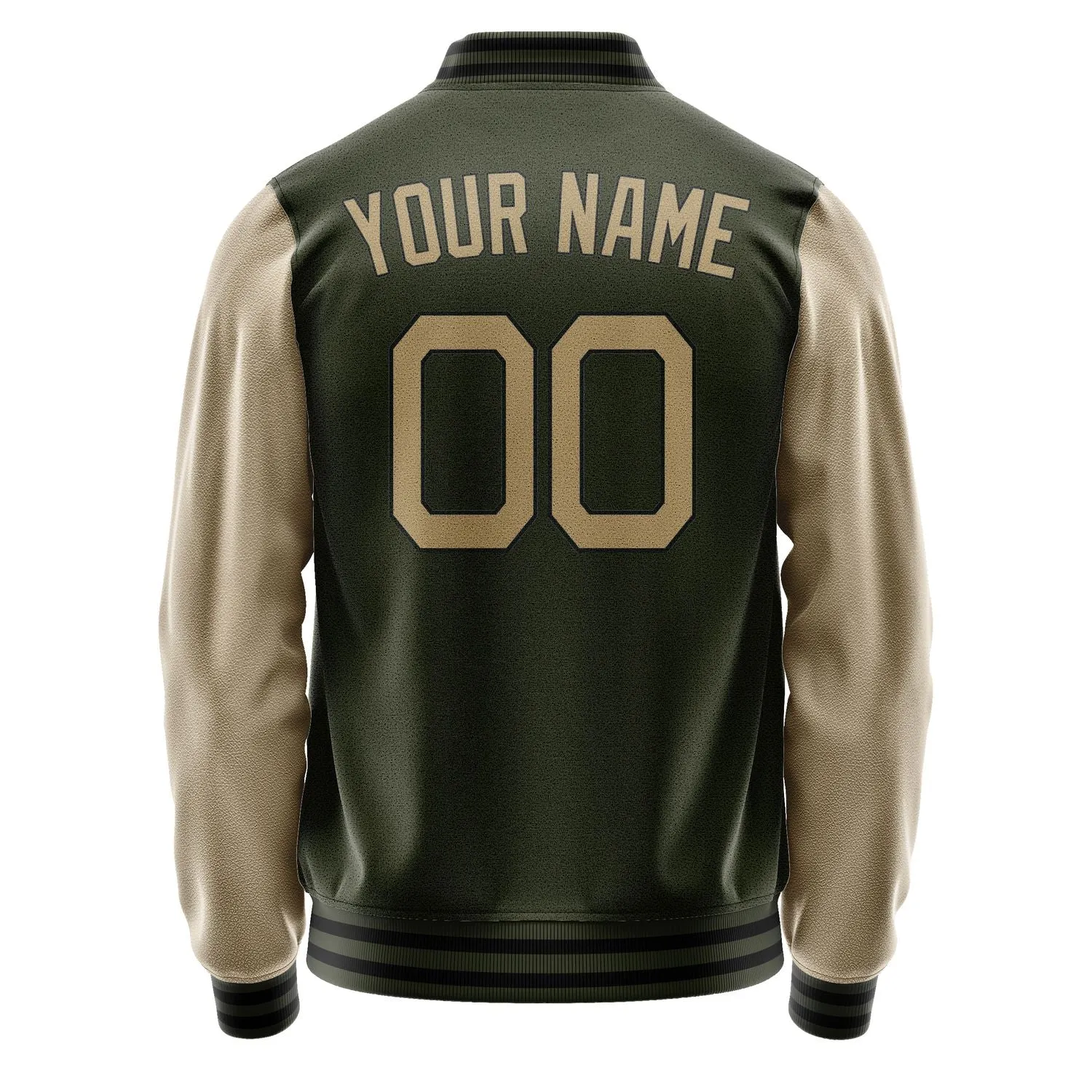 Custom Olive Light Khaki Jacket