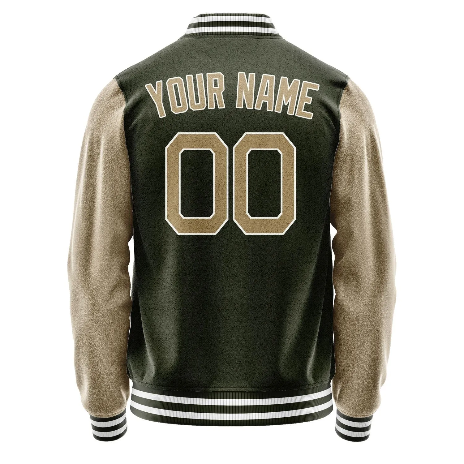 Custom Olive Light Khaki Jacket