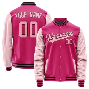 Custom Pink Light Pink Jacket