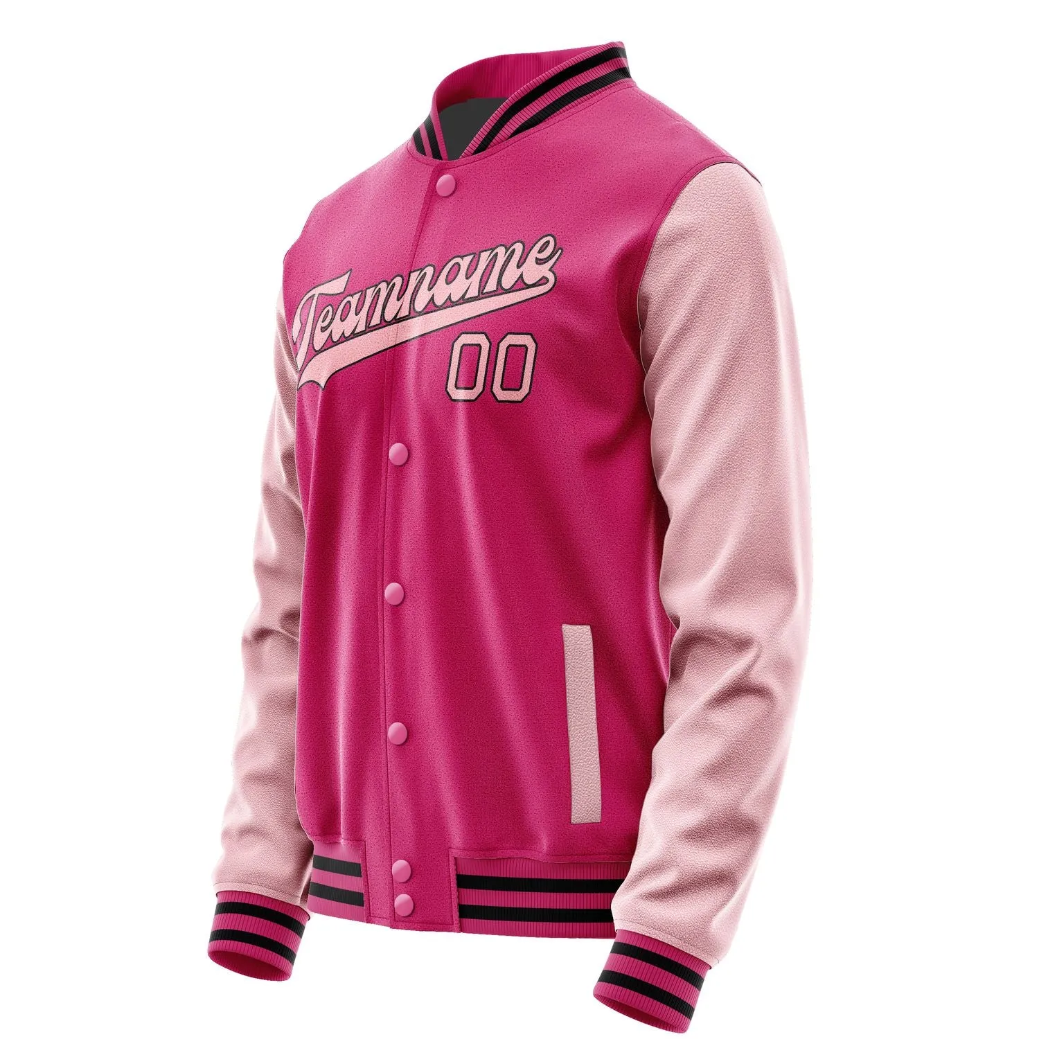 Custom Pink Light Pink Jacket
