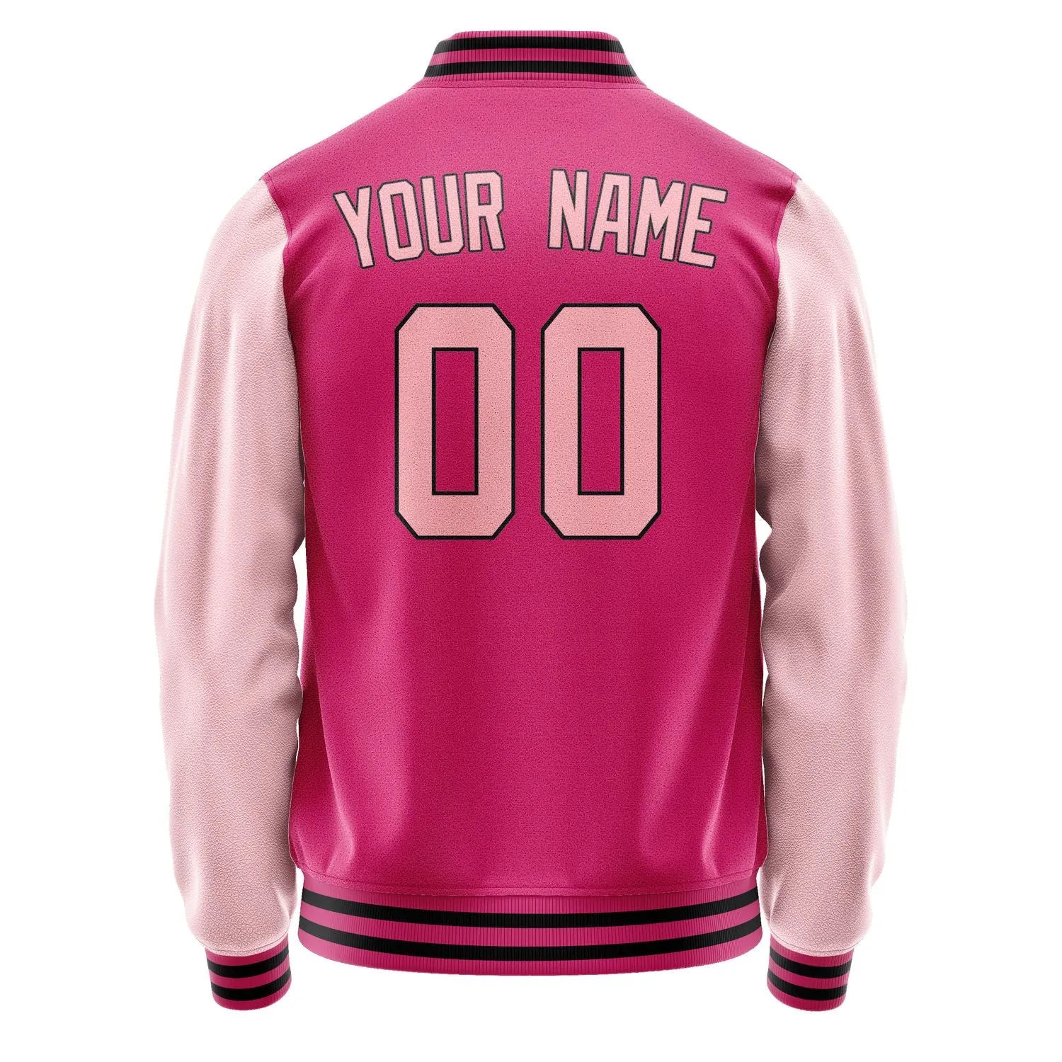 Custom Pink Light Pink Jacket