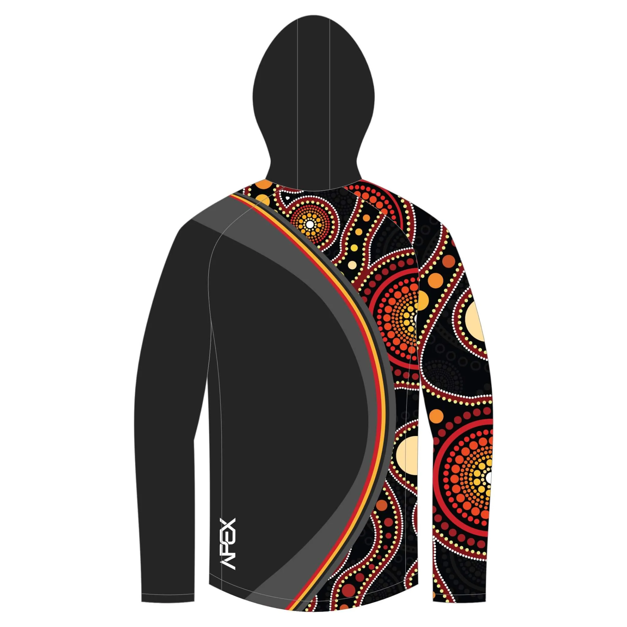 Custom Rain Jacket - Indigenous 001