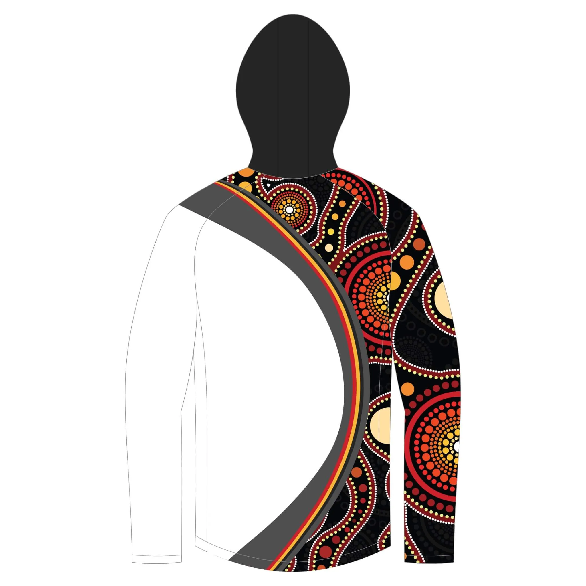Custom Rain Jacket - Indigenous 001