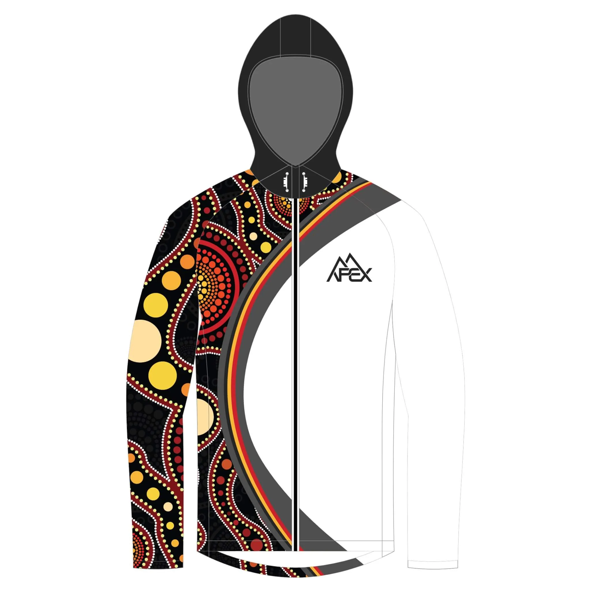 Custom Rain Jacket - Indigenous 001