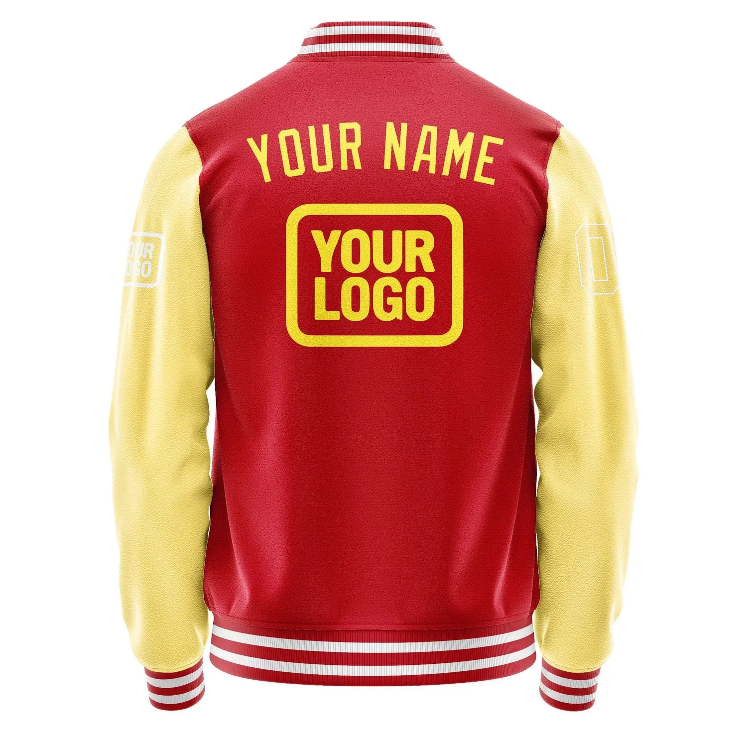 Custom Red Light Yellow Jacket