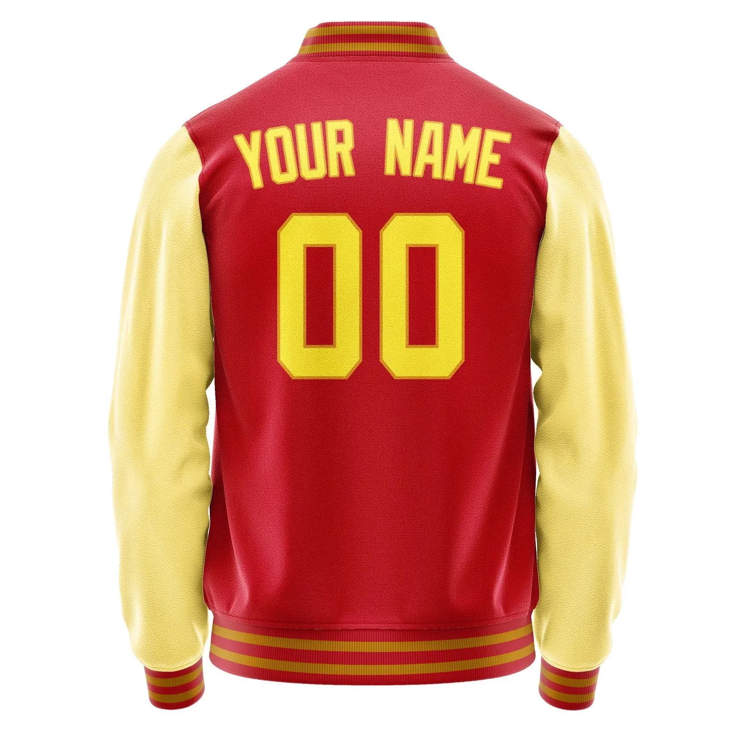 Custom Red Light Yellow Jacket