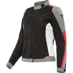 Dainese Hydra Flux 2 Air D-Dry Ladies Textile Jacket Black / Charcoal Grey / Lava Red