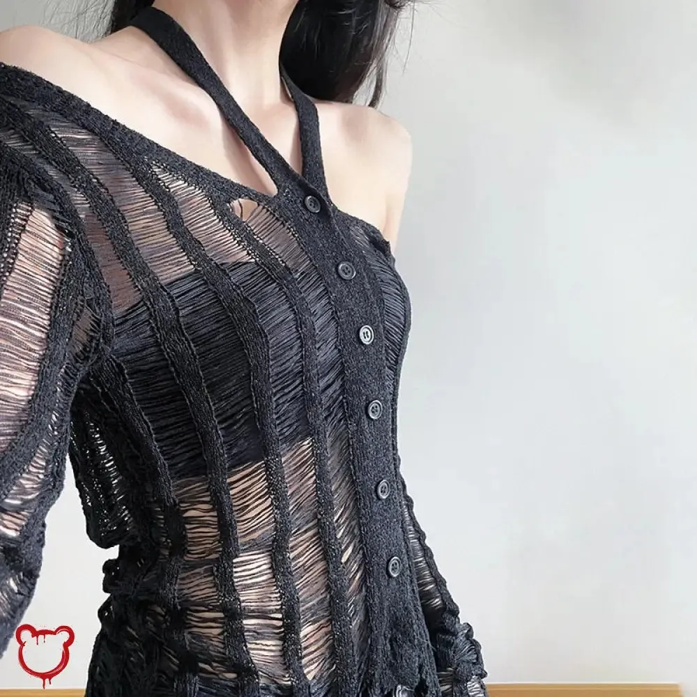 Dark Horse Black Sweater