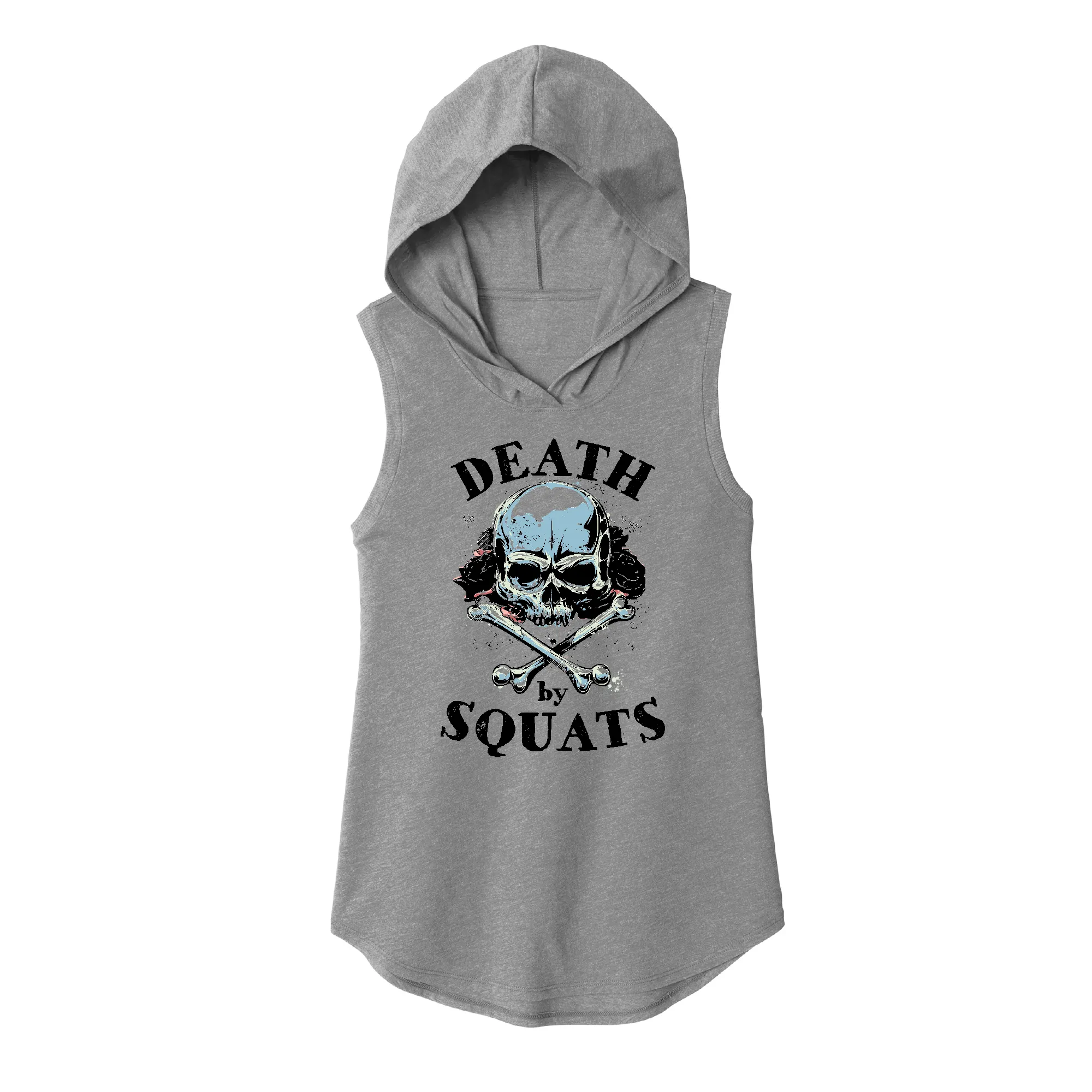 Death by Squat (Color) Sleeveless Hoodie