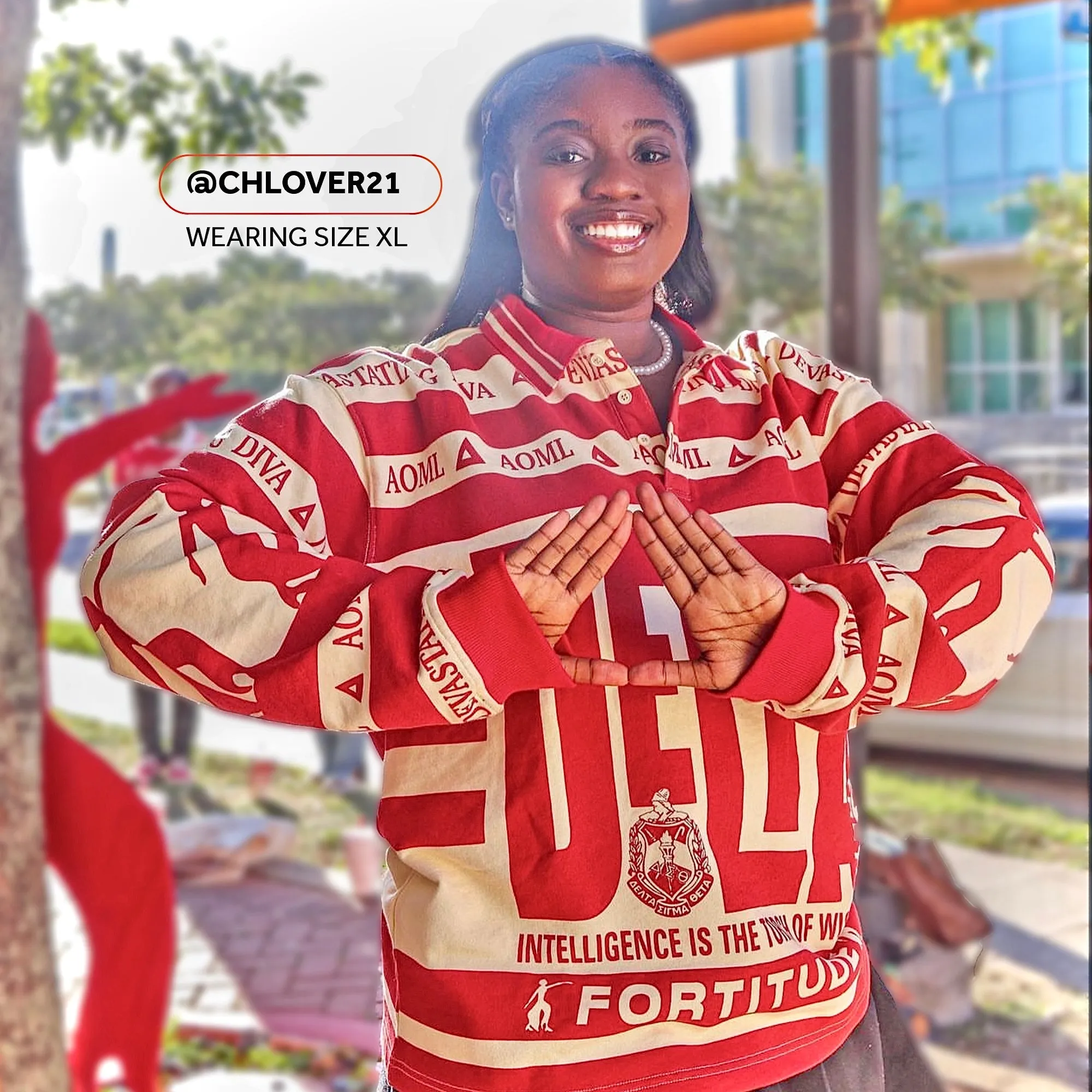 Delta Rugby Oversized Fit (SOLD OUT-SIGN UP IF INTERESTED IN RESTOCK)