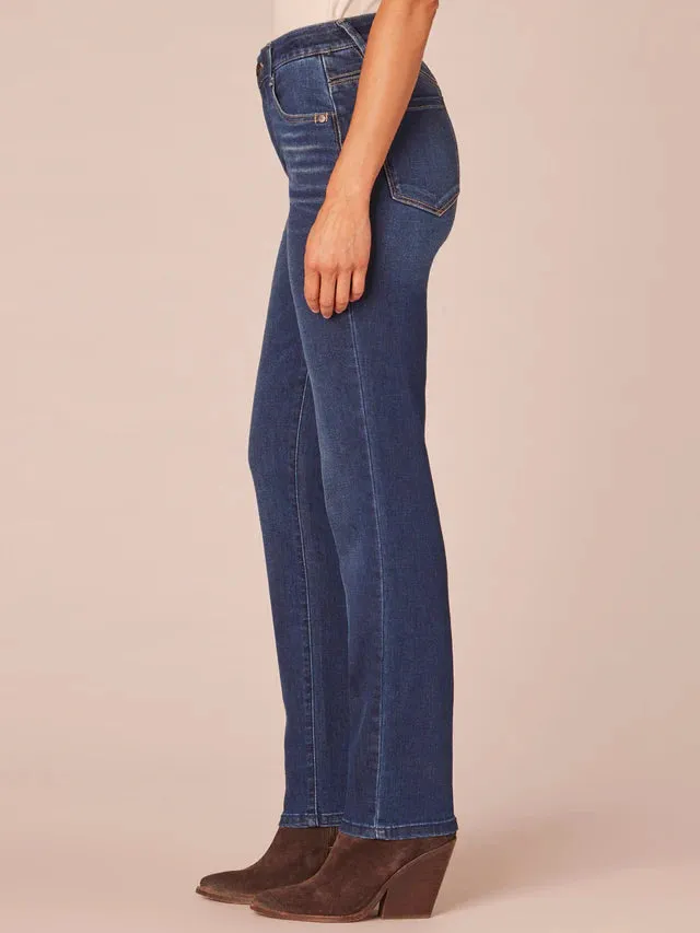 Democracy "Ab"solution® High Rise Blue Denim Straight Leg Jeans