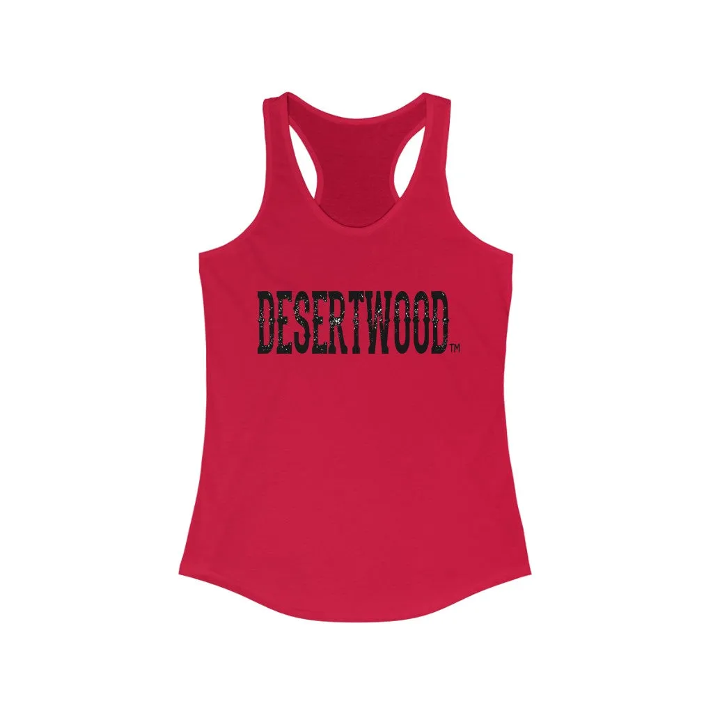 Desertwood Classic "Old West Desertwood" Racerback Tank (Sizes run smaller than usual)