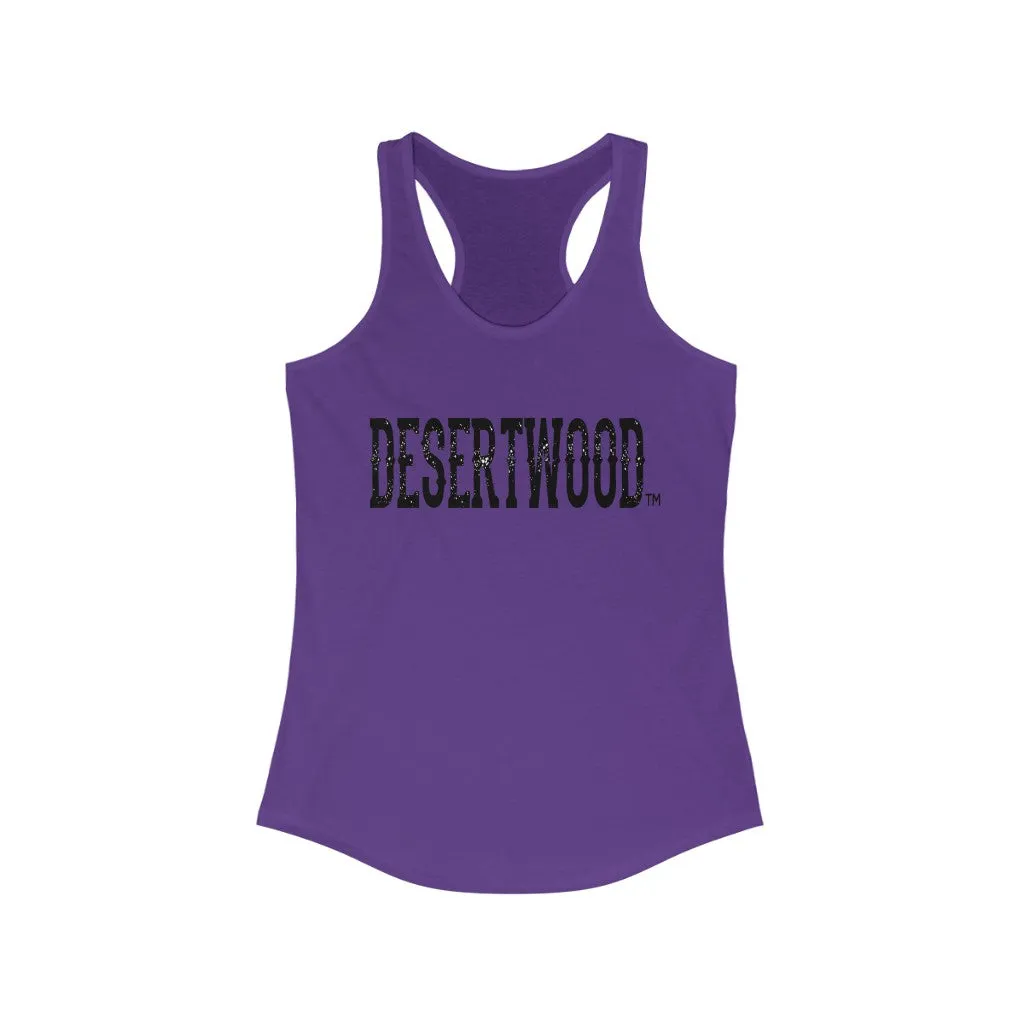Desertwood Classic "Old West Desertwood" Racerback Tank (Sizes run smaller than usual)