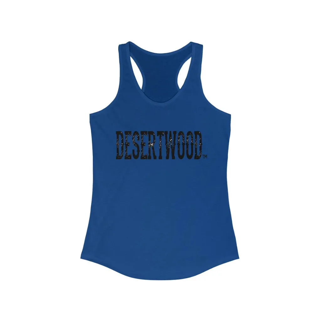 Desertwood Classic "Old West Desertwood" Racerback Tank (Sizes run smaller than usual)