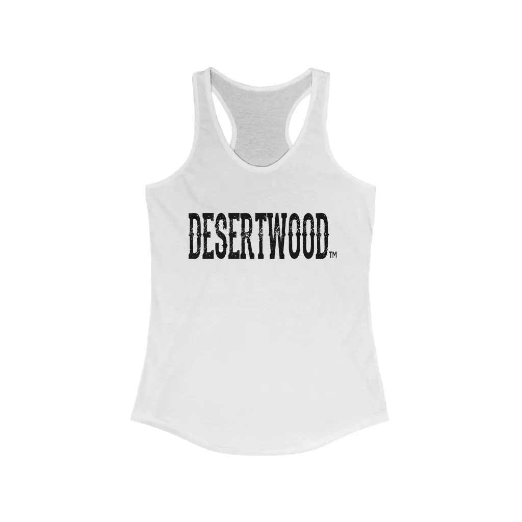 Desertwood Classic "Old West Desertwood" Racerback Tank (Sizes run smaller than usual)
