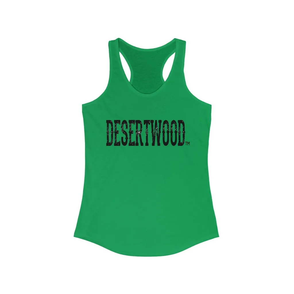 Desertwood Classic "Old West Desertwood" Racerback Tank (Sizes run smaller than usual)
