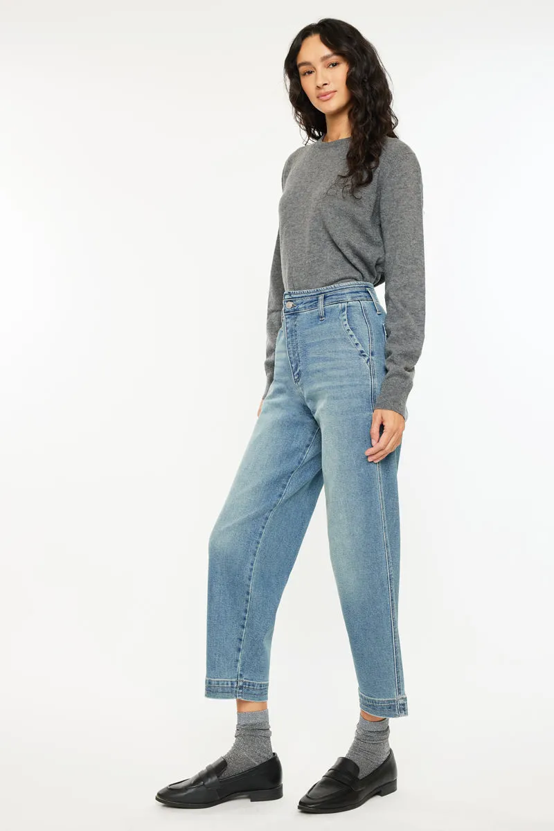 Devina Ultra High Rise Tapered Leg Jeans