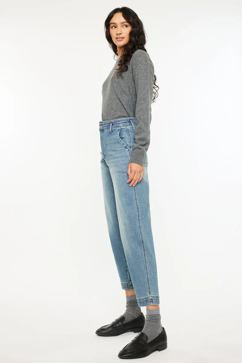 Devina Ultra High Rise Tapered Leg Jeans