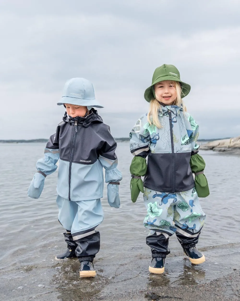 Didriksons Kids Waterman Rain Set 11