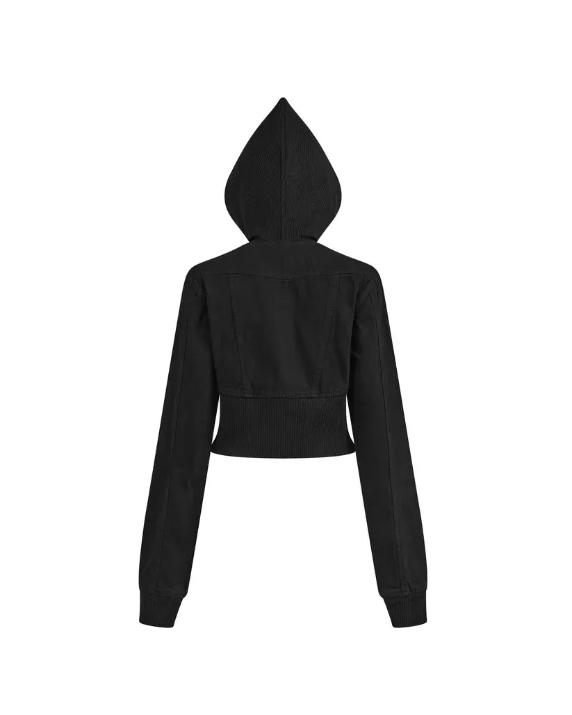 DIMOIR RAVEN Crop Denim Jackets