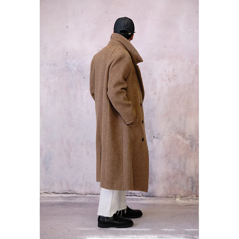 Double-Breasted Wool Coat