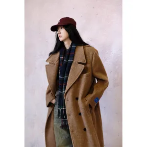 Double-Breasted Wool Coat