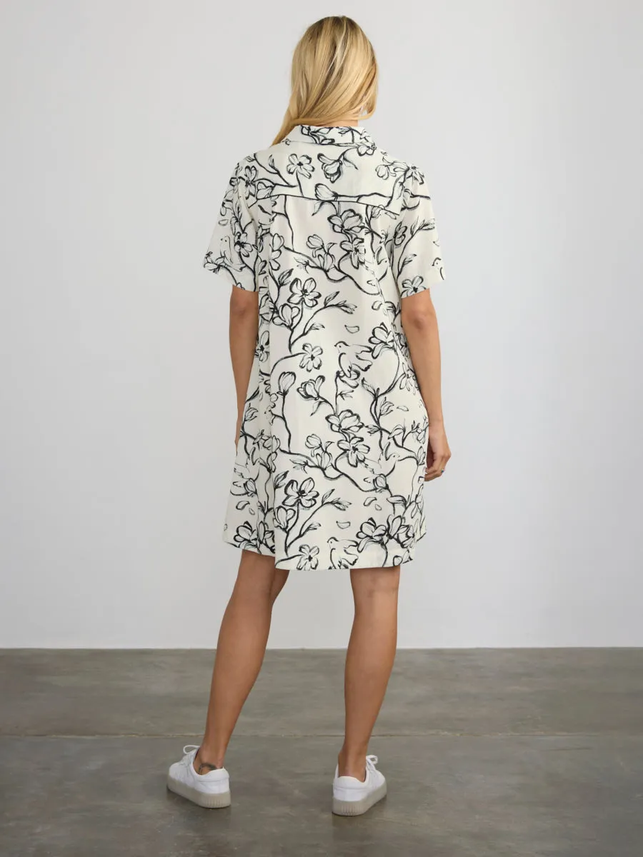DOVE SHIRT DRESS