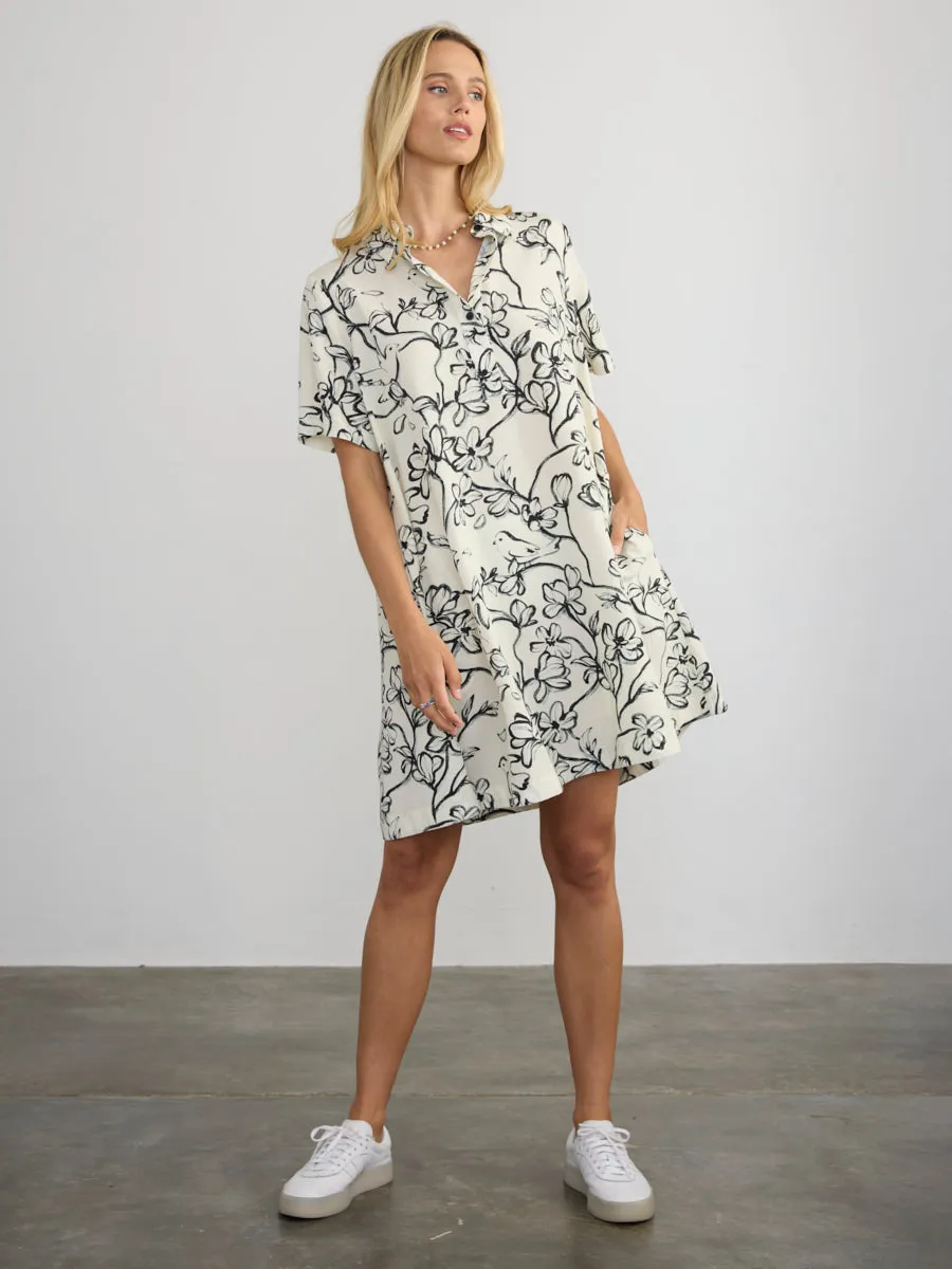 DOVE SHIRT DRESS