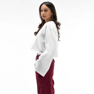 Effortless Bell sleeve sweat shirt