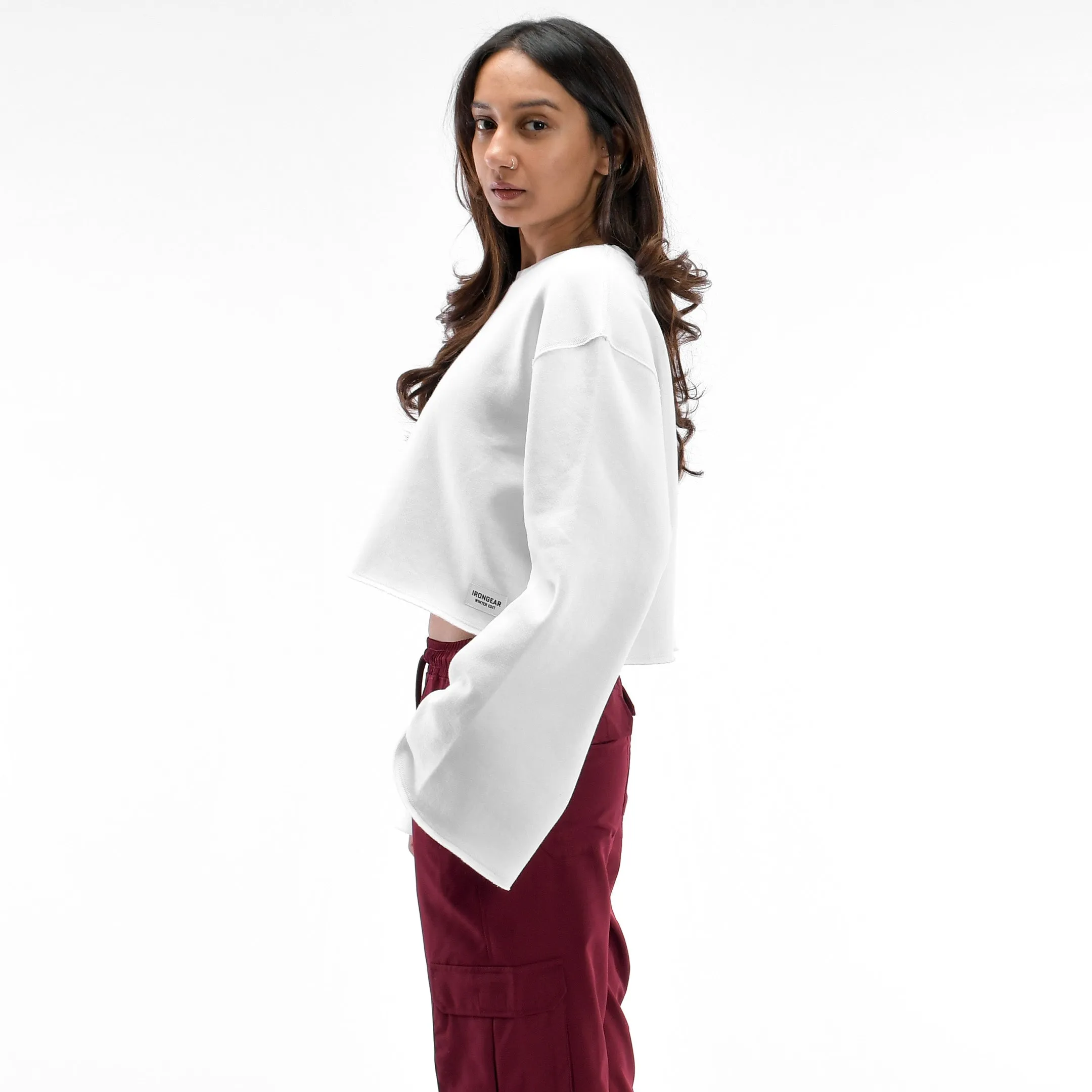 Effortless Bell sleeve sweat shirt