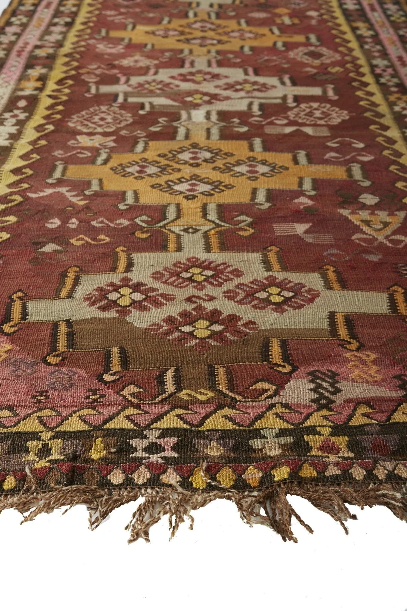 'Eliode' Kilim Rug - 4'5" x 10'7"
