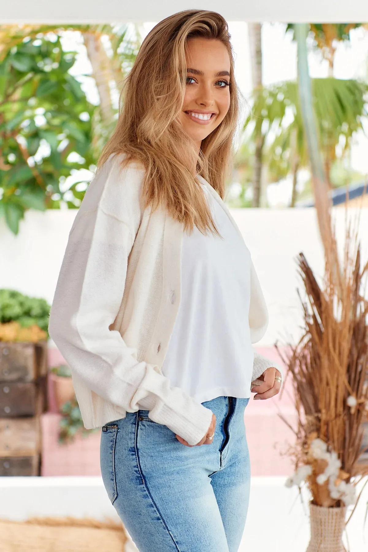 Eliza Knit Gardenia