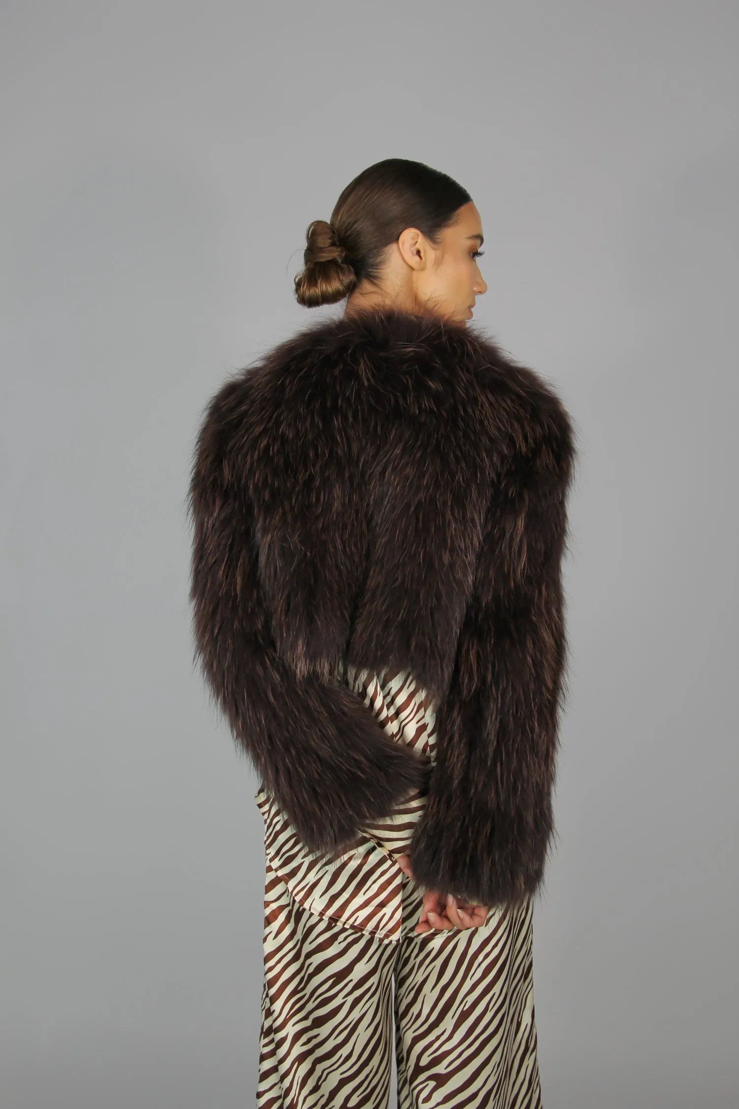 Elodie Jacket in Cocoa