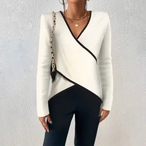 Emmalyn | Elegant sweater with V-neck