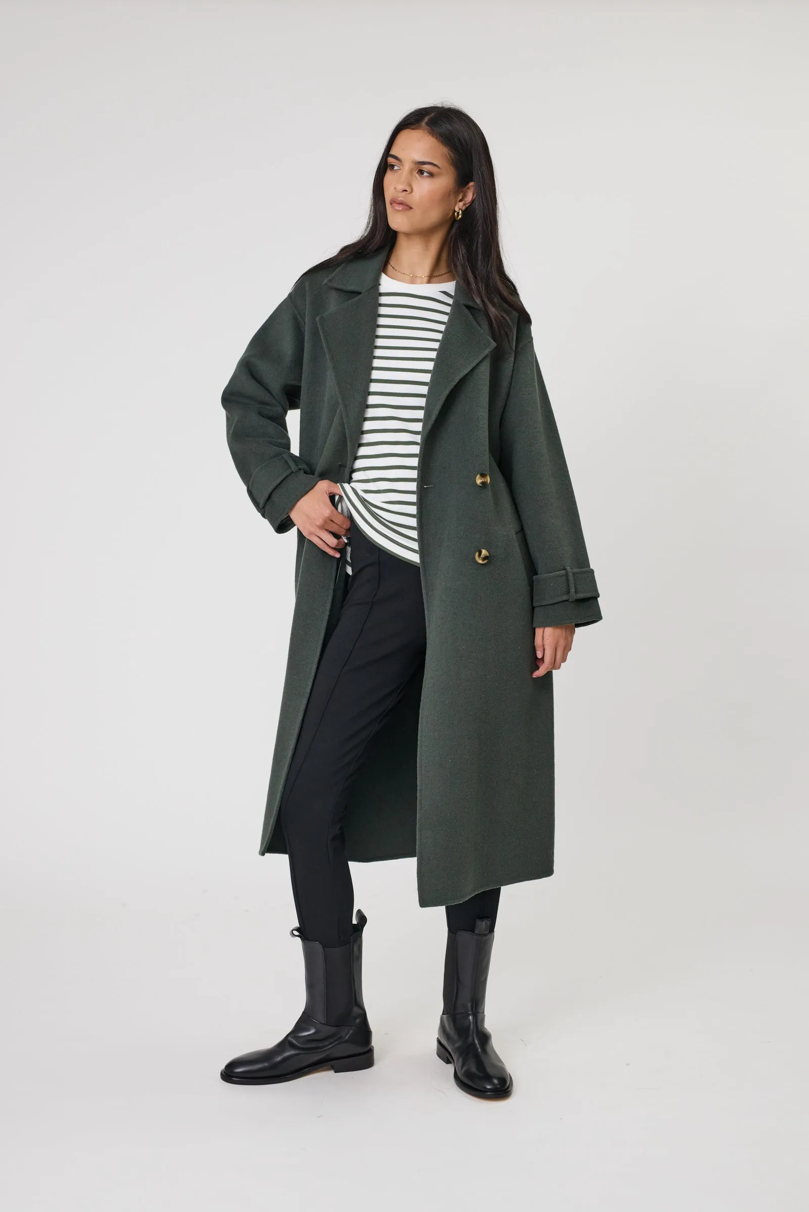 Equinox Coat - Cypress