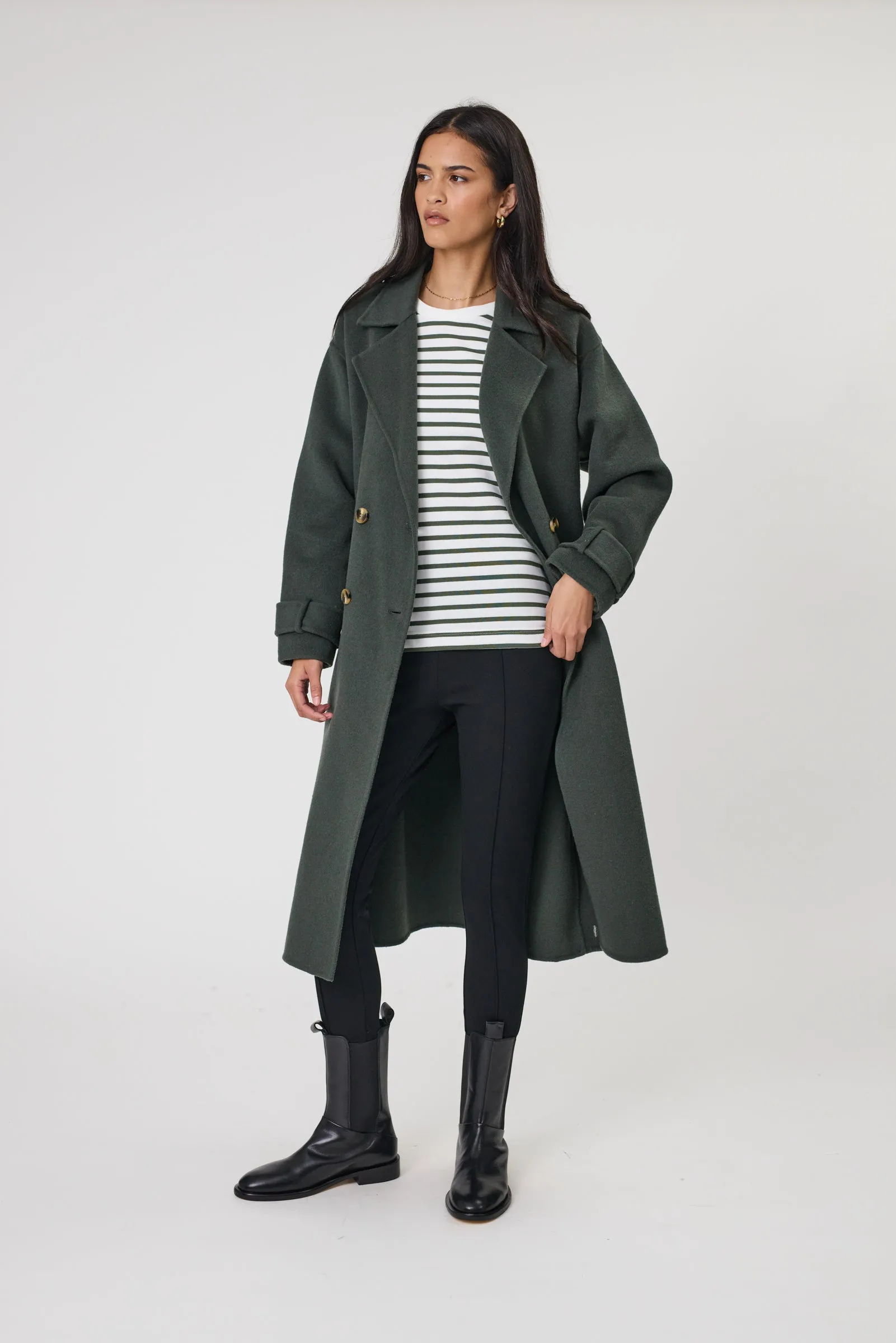 Equinox Coat - Cypress